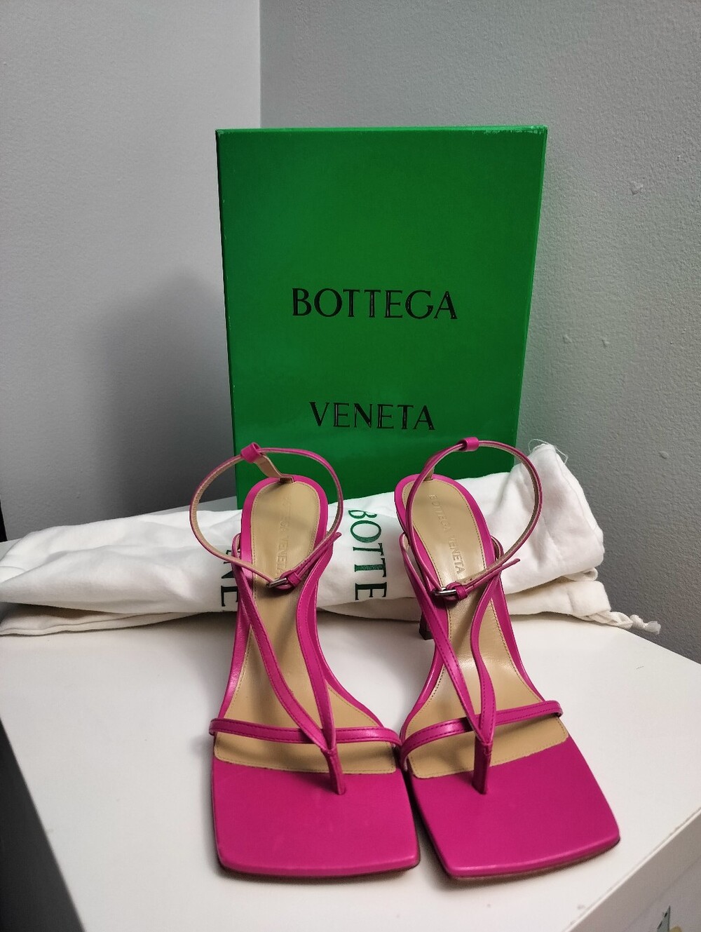 Bottega Veneta Pink Heels